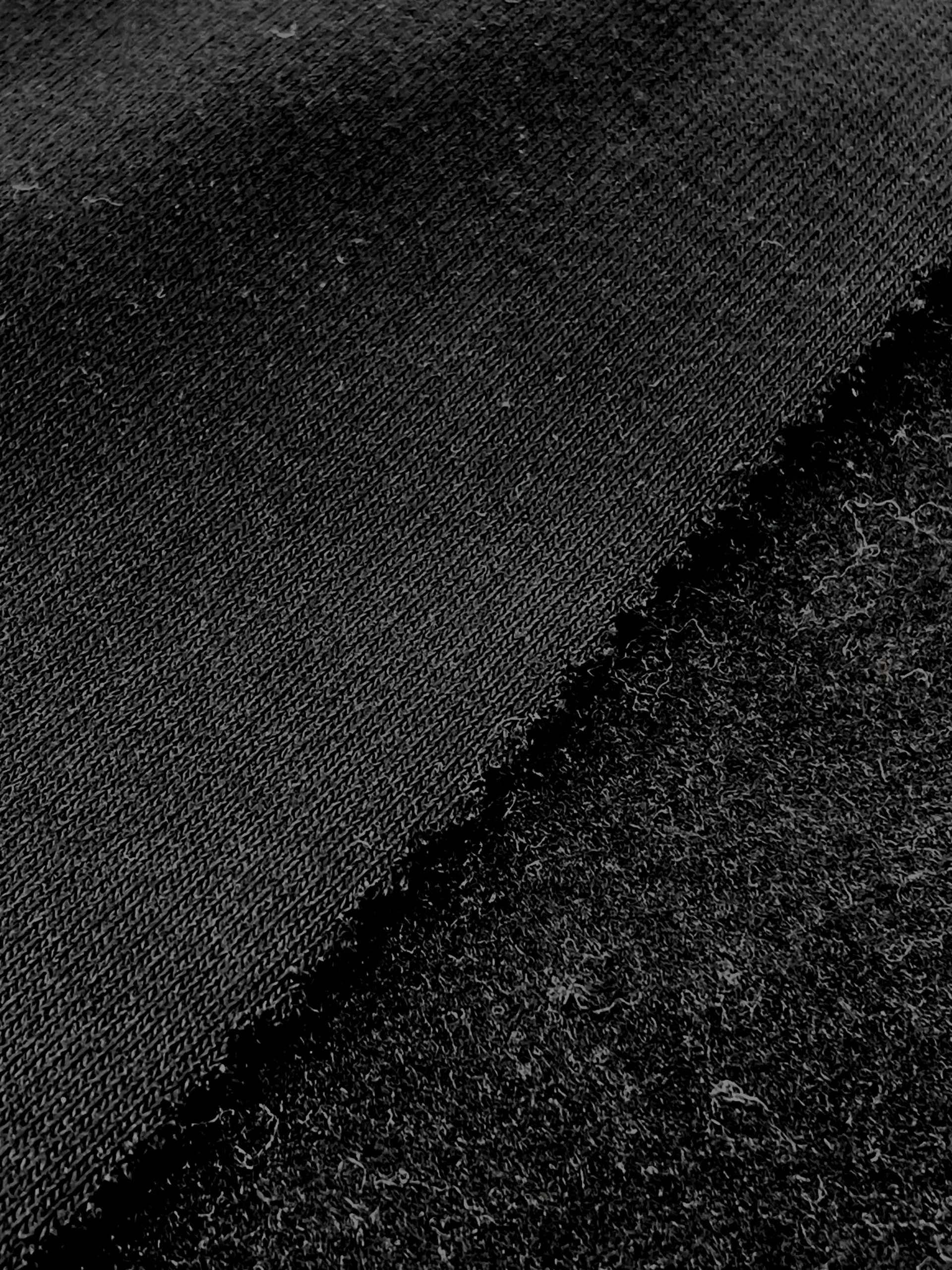 Черный футер 3х нитка с начёсом | Самая низкая цена